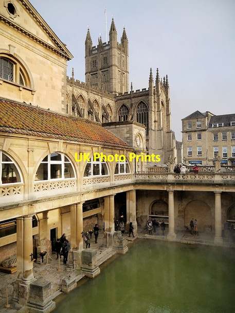 Photo 6"x4" The Roman Baths Bath\/ST7464 c2013