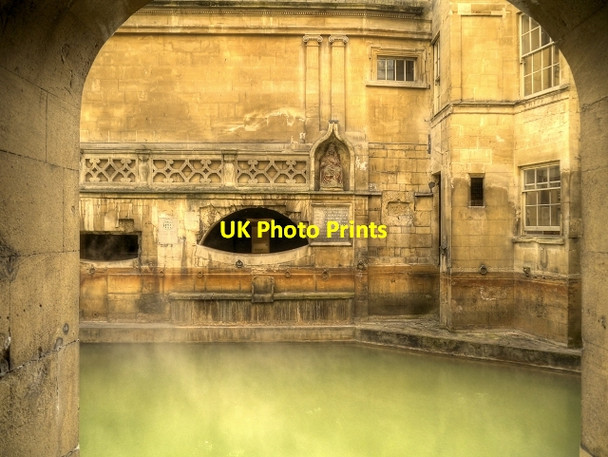 Photo 6"x4" The Roman Baths - The Sacred Spring Bath\/ST7464 c2013