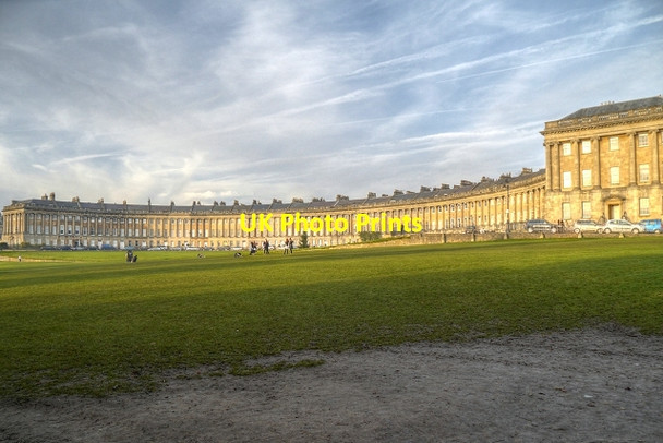 Photo 6"x4" Bath, Royal Crescent Bath\/ST7464 c2013