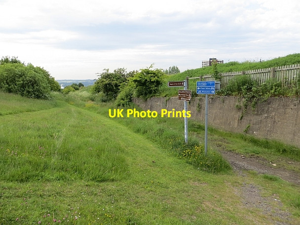 Photo 6"x4" Angel Cycleway Gateshead c2013