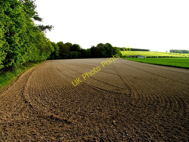 Photo 6"x4" Ploughed Land: East Hendred East Ginge c2005