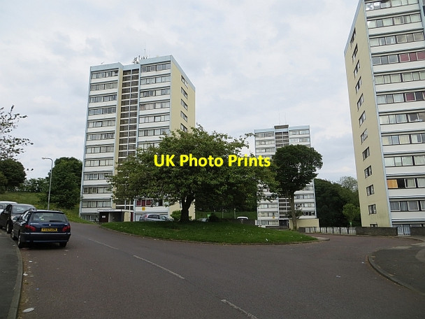 Photo 6"x4" Flats, Beacon Lough Gateshead c2013