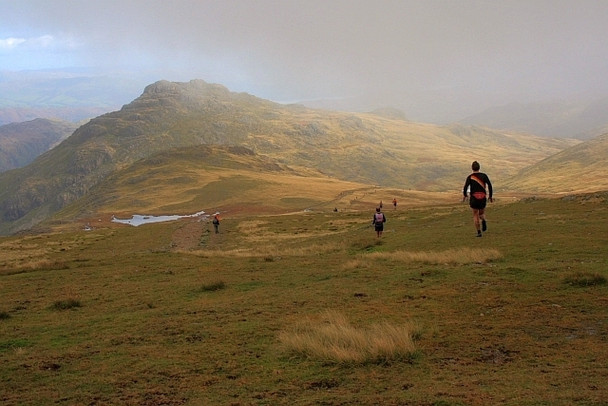 Photo 6"x4" Descending Crinkle Crags Cockley Beck\/NY2401 c2008