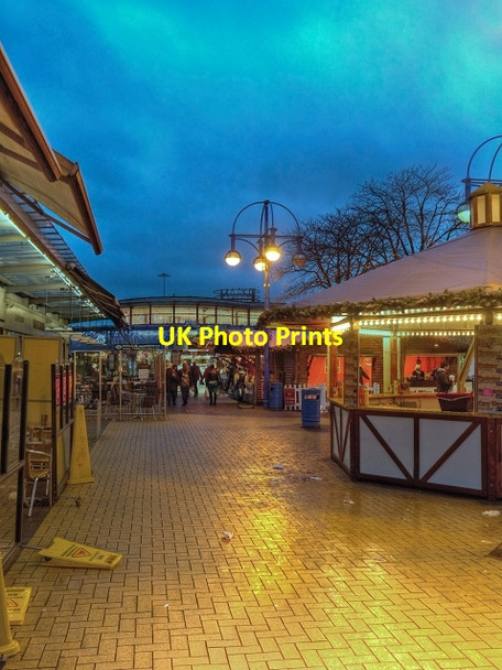 Photo 6"x4" Bury Market, Christmas 2013 Bury\/SD8010 c2013