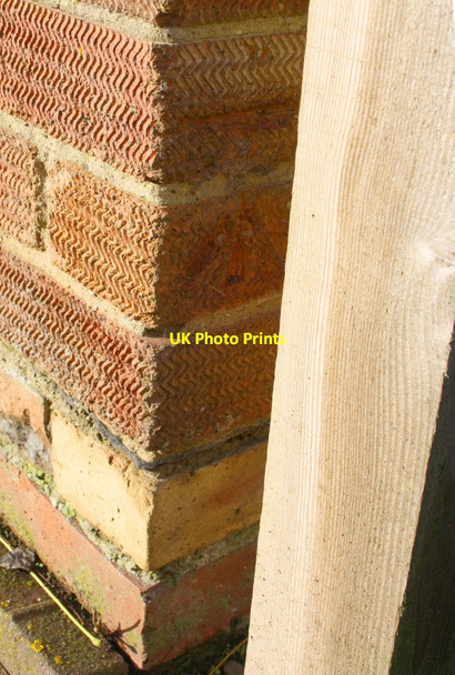 Photo 6"x4" Benchmark on #79 Nicholas Road Wallingford c2013