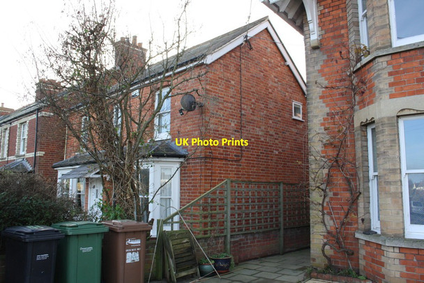 Photo 6"x4" Houses on Wantage Road Wallingford c2013
