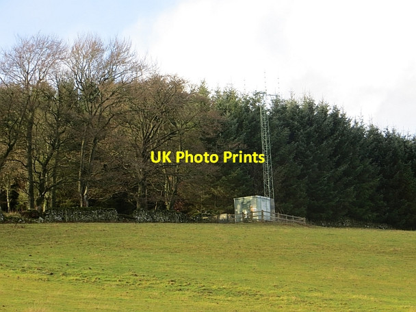 Photo 6"x4" Mobile mast, Pilmuir Lauder c2013