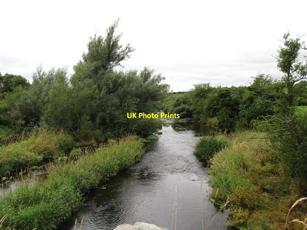 Photo 6"x4" The Annalee immediately below Scarvy Bridge Cootehill c2013
