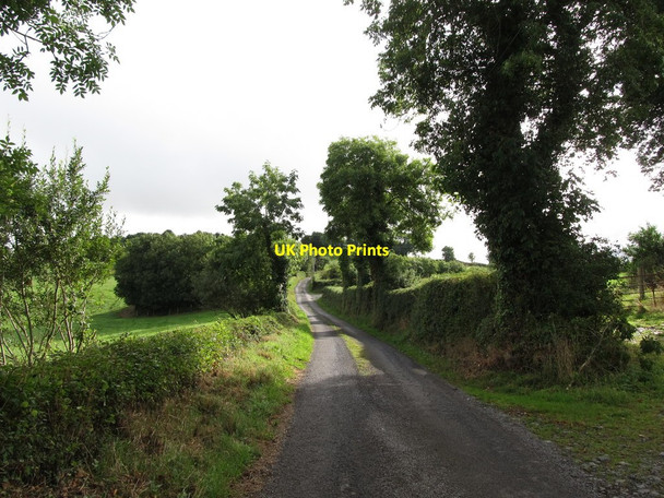 Photo 6"x4" View eastwards along Killyrue Road Madabawn c2013