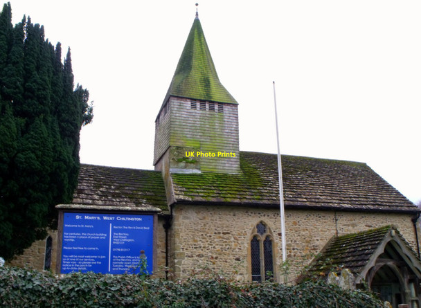 Photo 6"x4" St. Mary's, West Chiltington Warminghurst c2013