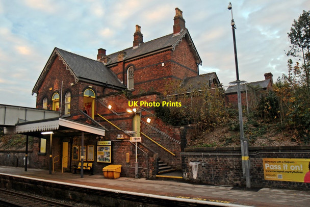 Photo 6"x4" Station building, Aigburth railway station Aigburth c2013