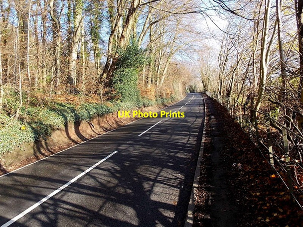 Photo 6"x4" Rural Cardiff Road between St Fagans and Fairwater, Cardiff St Fagans c2013