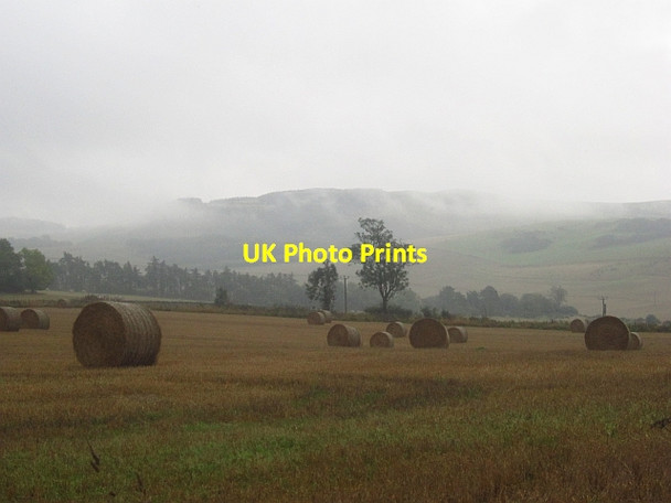 Photo 6"x4" A wet day, Rathillet Kilmany c2013