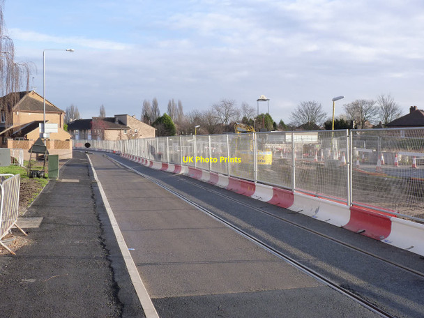 Photo 6"x4" Tramway on Middle Street Beeston\/SK5236 c2013