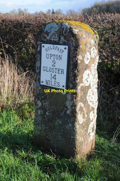 Photo 6"x4" Milestone at Holdfast on the B4211 Holdfast\/SO8537 c2013