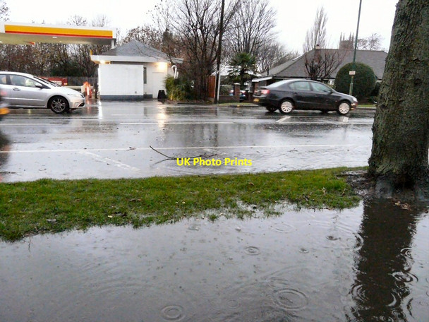 Photo 6"x4" Flood on Dowson Road Hyde\/SJ9494 c2013