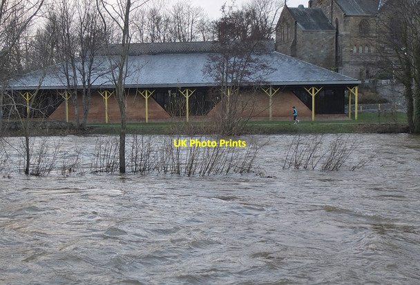 Photo 6"x4" Swimming pool by the river, Peebles Peebles\/NT2540 c2013