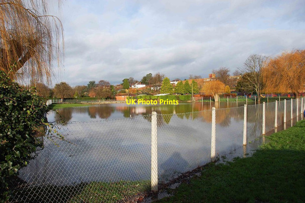 Photo 6"x4" Flooded area, Riverside Meadows, Stourport-on-Severn Stourport-on-Severn c2013