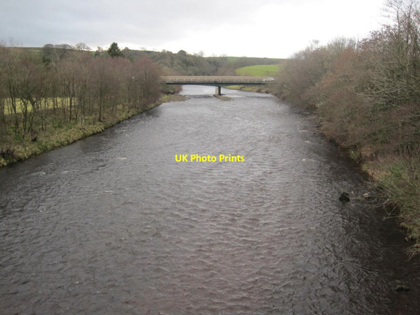 Photo 6"x4" River South Tyne Blenkinsopp Hall c2013