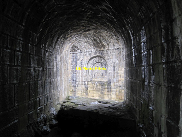 Photo 6"x4" Through the Arch, Disused Railway Viaduct Haltwhistle c2013