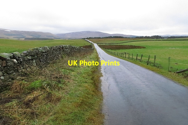 Photo 6"x4" Road to Gladhouse Reservoir Rosebery c2013