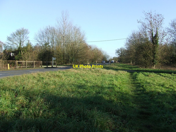 Photo 6"x4" The B1119 Framlingham c2013