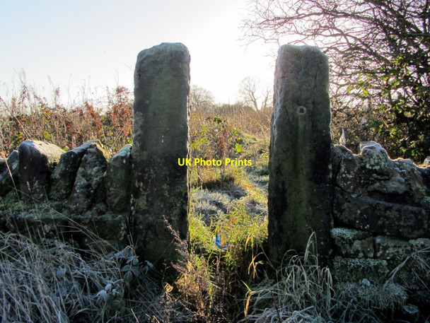 Photo 6"x4" Narrow gateway near Throckley North Farm Throckley c2013