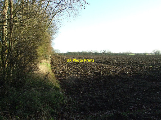 Photo 6"x4" Ploughed Field Saxtead Green c2013