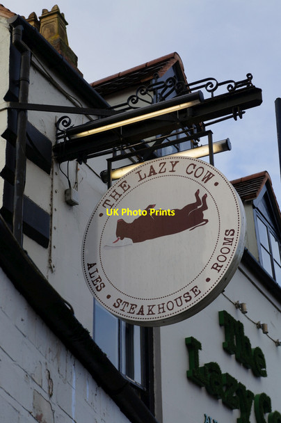 Photo 6"x4" The Lazy Cow, Warwick Warwick c2013
