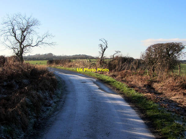 Photo 6"x4" Blackrow Lane Bank Top\/NZ1466 c2013