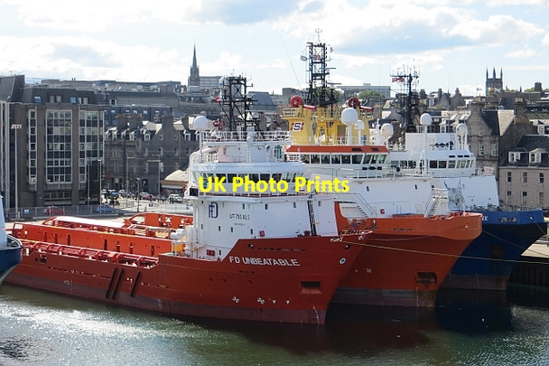 Photo 6"x4" Offshore support vessels, Aberdeen Docks Aberdeen\/NJ9206 c2013 P2