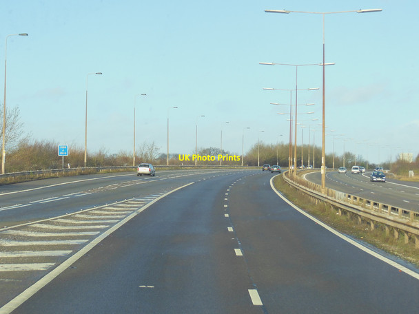 Photo 6"x4" The M69 Northbound Ansty\/SP3983 c2013