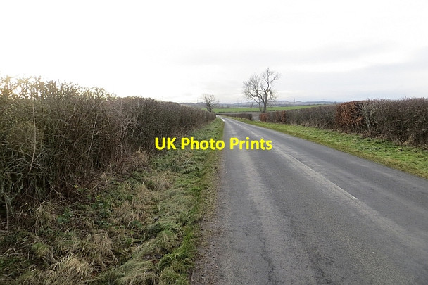 Photo 6"x4" Minor road near Templehall Pencaitland c2013