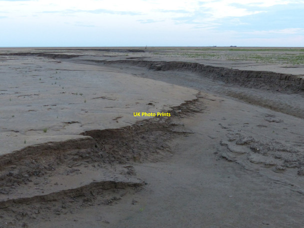 Photo 6"x4" Out on the mudflats at Friskney Flats Friskney Flats c2013