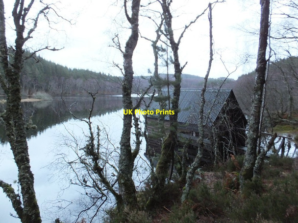 Photo 6"x4" Boathouse, Loch na Crann Craigdarroch\/NH4457 c2013