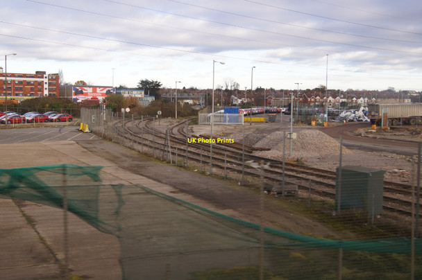 Photo 6"x4" Rail access to Southampton docks Freemantle c2013