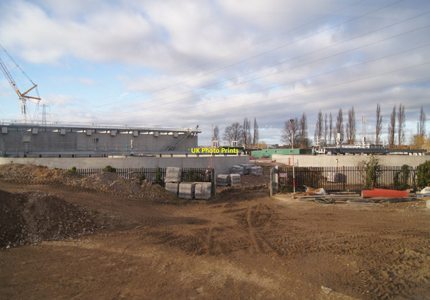 Photo 6"x4" Expanding the sewage works Millbrook\/SU3813 c2013