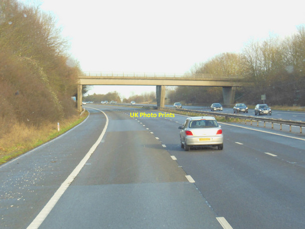 Photo 6"x4" The M69 at Wood Lane bridge Ansty\/SP3983 c2013