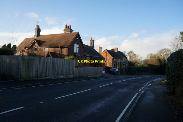 Photo 6"x4" Houses on Tamworth Road, Corley Corley c2013