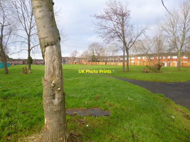 Photo 6"x4" Broughton, open space Manchester c2013