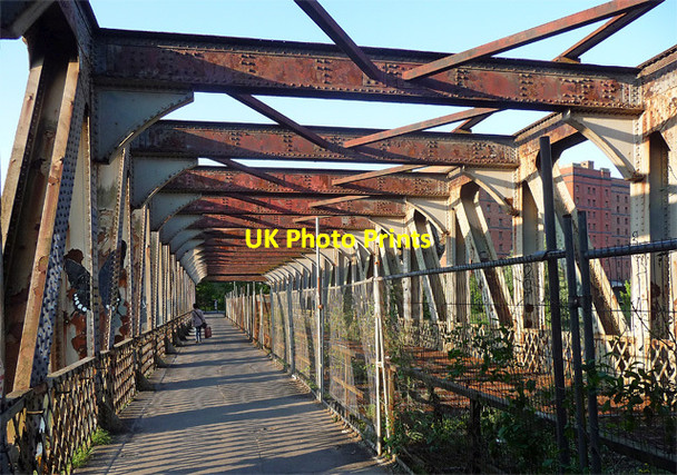 Photo 6"x4" Ashton Avenue Bridge, Bristol Bower Ashton c2012
