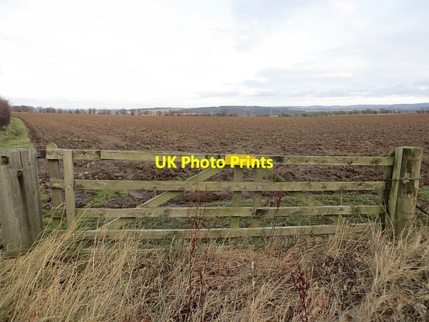 Photo 6"x4" Ploughed field Pencaitland c2013
