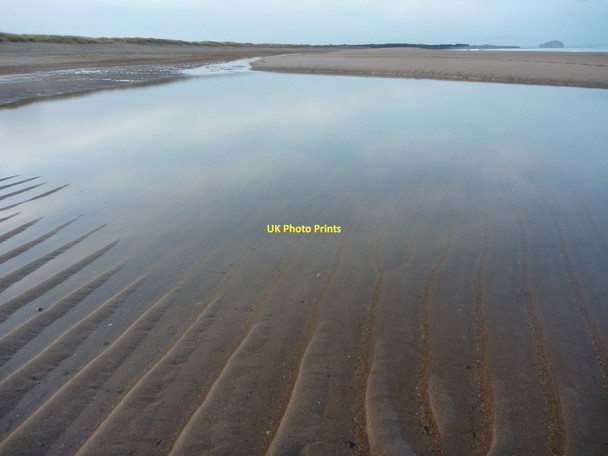 Photo 6"x4" Coastal East Lothian : Ripples And Rays Dunbar c2013
