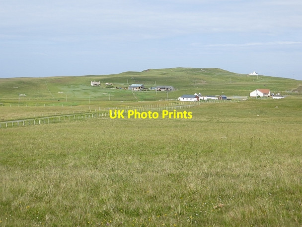 Photo 6"x4" Sandness: View towards Gord Crawton\/HU2157 c2013