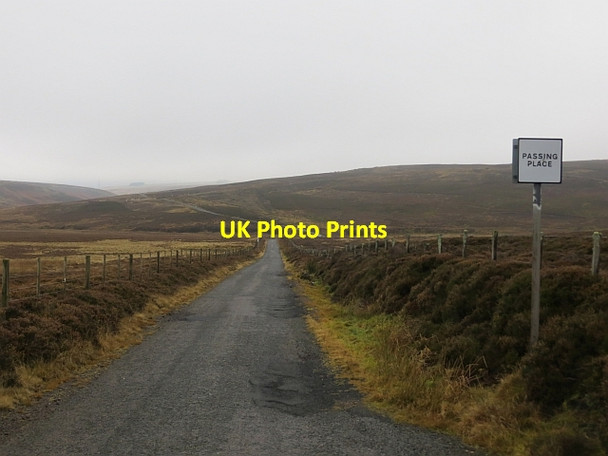 Photo 6"x4" Garvald to Whiteadder Reservoir road White Castle (Fort) c2014