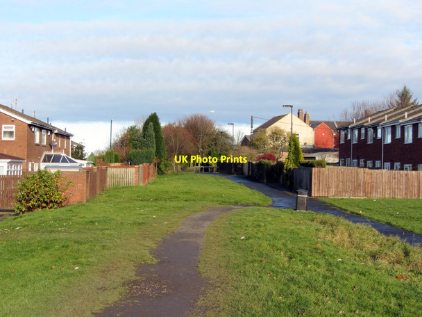 Photo 6"x4" North Walbottle Waggonway footpath North Walbottle c2013 P1