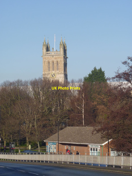 Photo 6"x4" Selby Abbey tower Selby c2013