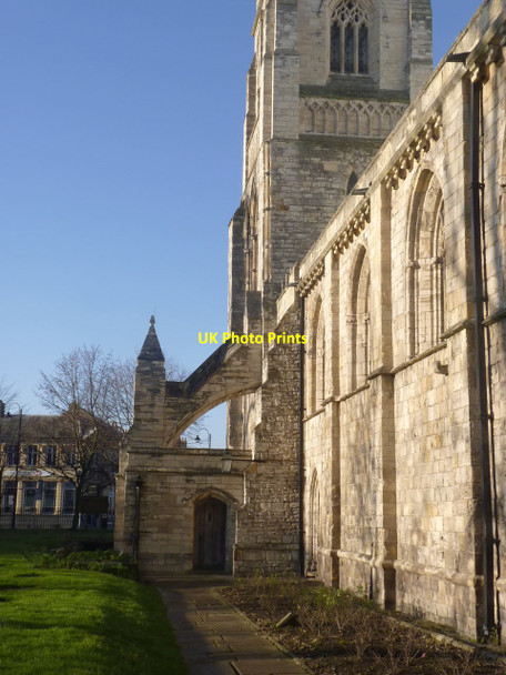 Photo 6"x4" Selby Abbey south aisle Selby c2013