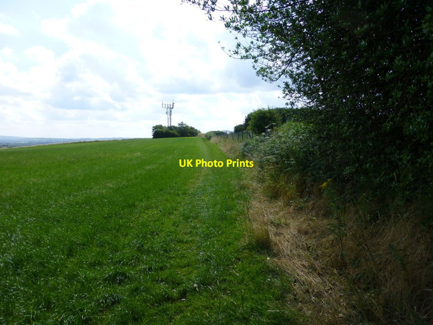 Photo 6"x4" The path up to Harrock Hill Reservoir High Moor\/SD5011 c2013