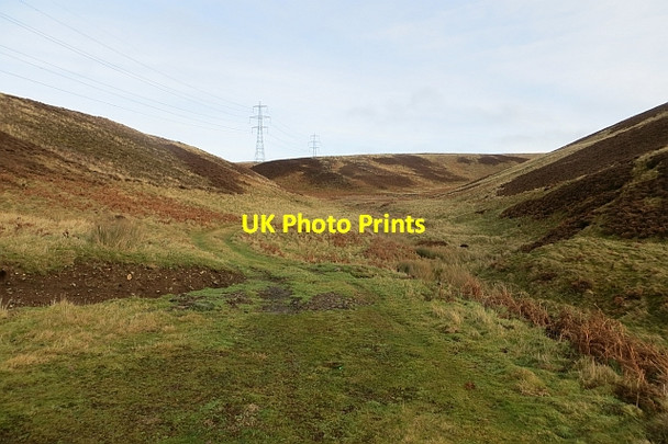 Photo 6"x4" Writerspath Burn Kingside Hill\/NT6365 c2014